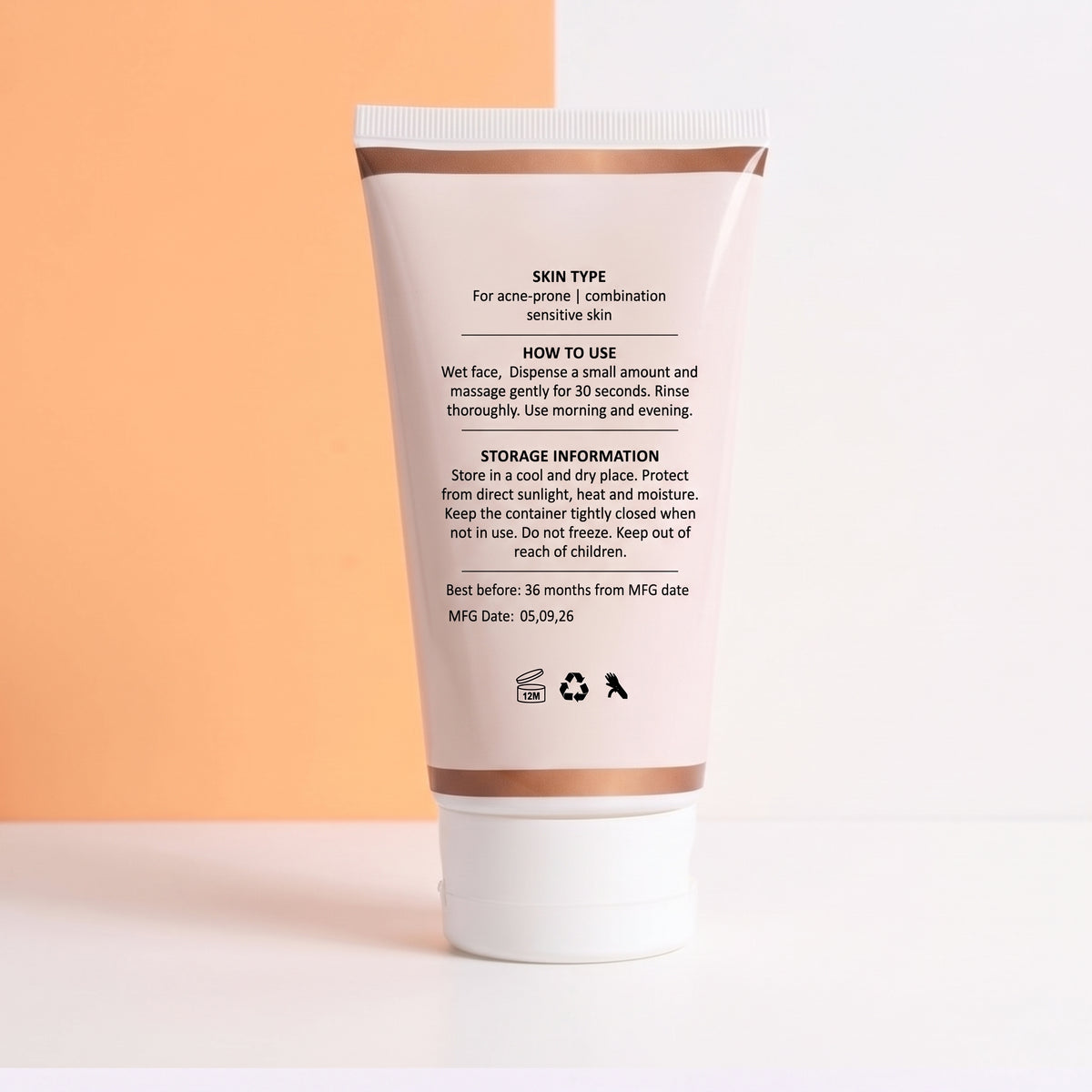 Curavale Facewash Gently Cleanses, Removes Impurities & Restores Fresh Glow